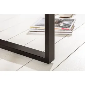 invicta interior gmbh & co. kg Couchtisch IRON CRAFT Braun Mangoholz 60 x 45 x 60 cm