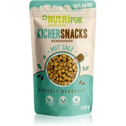 Nutripur Kichererbsen doppelt geröstet mit Salz Hülsenfrüchte 120 g