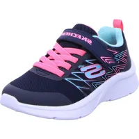 SKECHERS Microspec Bold Delight Kinder Blau/Pink 27