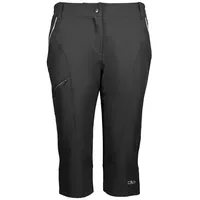 CMP Free Bike Capri With Inner Mesh Underwear nero