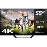 Smart-Tech Smart Tech Google V5 55qg06k2 55 ́ ́ 4k Qled Tv - Black