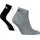 Puma Sneakersocken 3er Pack Schwarz/Grau 47-49