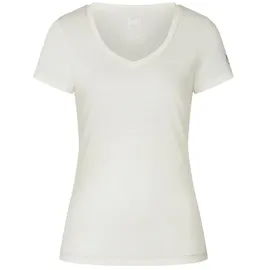 super.natural Sierra140 V Neck Weiß S