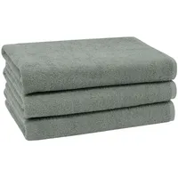 ZOLLNER Duschtücher 70x140 cm Oeko-Tex® Standard 100, Badtextilien, Duschtücher