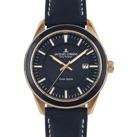Jacques Lemans Eco Power 1-2116C Apfel-Leder 40 mm 1-2116C