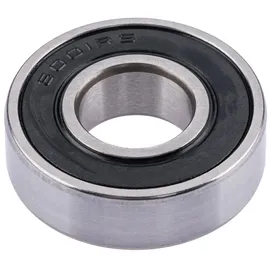 Union Kugellager 6001 2RS SB-verpackt 10 Stück Silber 12 x 28 x 8 mm