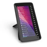 Snom D7C Farb-USB-Erweiterungsmodul für D7xx-Telefone (hochauflösendes Farbdisplay mit Hintergrundbeleuchtung, Daisy Chain mit bis zu 3 Modulen), Schwarz, 00004467