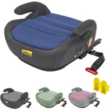 Jovikids Sitzerhöhung Auto Kinder ISOFIX, ECE R129 Kindersitzerhöhung 125-150cm, Verdickter Stoffbezug & Isofix Einführhilfe, Leicht Waschbar