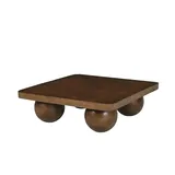 Möbel Kraft Rondura Braun Mangoholz 90 x 90 cm