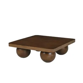 Möbel Kraft Rondura Braun Mangoholz 90 x 90 cm