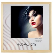 Ideal Trend Artos Holz Bilderrahmen Natur 40x40 cm Collage