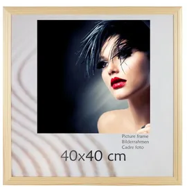 Ideal Trend Artos Holz Bilderrahmen Natur 40x40 cm Collage