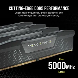 Corsair Vengeance 16GB (2x8GB) 5200MHz CL40 Intel XMP 3.0 Desktop-Arbeitsspeicher - Schwarz (CMK16GX5M2B5200C40)
