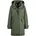 Kurzgröße Kapuzenjacke mit 3-in-1-Funktion in khaki Gr 22