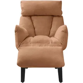 ML-Design Relaxsessel Braun, Textil, 85x102x82 cm, Wohnzimmer, Sessel, Relaxsessel