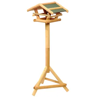 Dobar Vogelfutterhaus mit Bitumendach mit Ständer