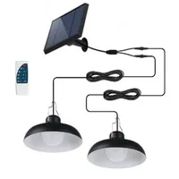 Lumisky Doppelte SOLAR-PENDELLEUCHTE d18cm