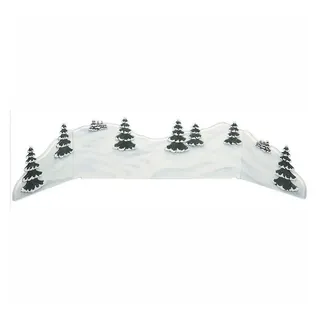 Hubrig Volkskunst GmbH Hubrig-Volkskunst Winterkinder Winterlandschaft Diorama 115cm x 24cm