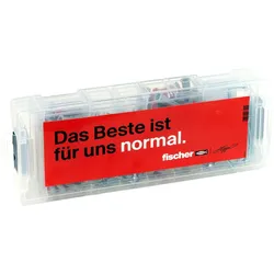 Fischer Mini-FixTainer DuoPower "Klopp Signature" Aktionsbox 160tlg. - 568544