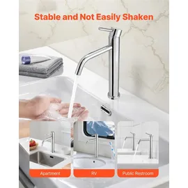 Vevor Einhebelspültischarmatur Silber