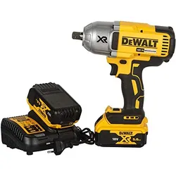 DEWALT DCF899P2-QW Schlagschrauber Bohrmaschine 1/2" Akku-Anschluss, 5,0 Ah, bürstenloser Motor