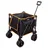 Aktive Bollerwagen faltbar schwarz/orange