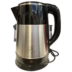 Wasserkocher 1,7L Edelstahl Teekocher 1500w Silber