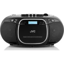 JVC RC-E561B-DAB (DAB+, DAB, Bluetooth), Radio, Schwarz