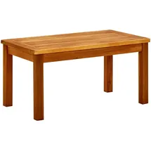 vidaXL Garten-Couchtisch Braun Akazie 70 x 40 x 36 cm
