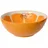 Decoris Schale Orange/Weiß 15x6cm