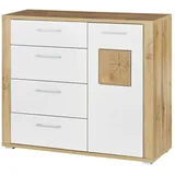 Uno Sideboard Yambio 106 x 90 x 38 cm Mehrfarbig