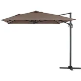 Ampelschirm "sun 4" - 3 X 4 M - Taupe