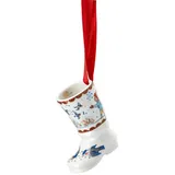 Rosenthal Hutschenreuther Sammelthemen 21 'Porzellan-Ministiefel - Kinder mit Vogelhaus ' 2,7 x 4,5 x 5,2 cm