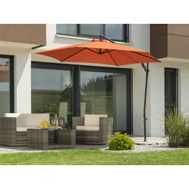 Schneider Schirme Genua Ø 300 cm terracotta inkl. Ständer