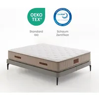 Taschenfederkernmatratze »Majestät Premium«, 30 cm hoch, 416 Federn, (1 St.), Matratze in 90x200 cm, 140x200 cm und weiteren Größen, (ohne Farbbezeichnung), Matratze, 389600-0 30 cm