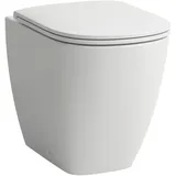 Laufen LUA Stand-Tiefspül-WC mit WC-Sitz Weiß LCC