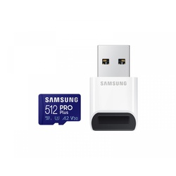 Samsung PRO Plus microSDXC 512GB & USB Card Reader - Speicherkarte