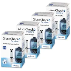 Glucocheck Excellent Teststreifen 4X50 St