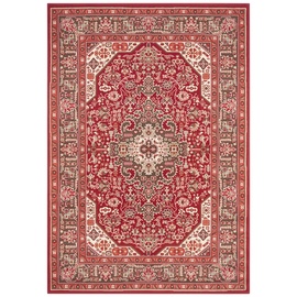 Nouristan Orientalischer Kurzflor Teppich Skazar Isfahan Orientrot, 200x290 cm