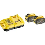 DeWalt DCB118X2 54V XR FlexVolt Starter-Set 18/54V, 9.0/3.0Ah, Li-Ionen