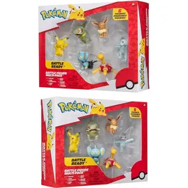 Pokémon Battle Figure Figurenset 6er-Pack