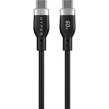 Hyper Hyper® HyperJuice USB-C Silikon-Ladekabel (1,5m) - Schwarz