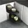 Hettich Salso, Eckschrank Beschlagset Tb450/500 links, anthrazit