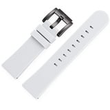 TW Steel Marc Coblen Armband Uhrenband Uhrenarmband Silikon 22 MM Weiss SB_W_B