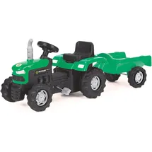 Buddy Toys Trettraktor mit Trolley grün/schwarz (BPT 1013)