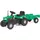 Buddy Toys Trettraktor mit Trolley grün/schwarz (BPT 1013)