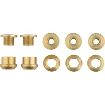 Wolf Tooth Kettenblattschrauben 6 mm 1-fach 5 Stk. Gold