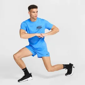 Nike Dri-FIT Fitness T-Shirt blau S