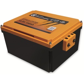 LIONTRON LiFePO4 22kg 150Ah under seat battery LX; 2560Wh; > 3000 Zyklen bei 90% Entladungstiefe (DoD) mit BMS und Bluetooth Überwachung; für Wohnmobil oder Boot 395x280x187mm - LIDUCSM12150LX