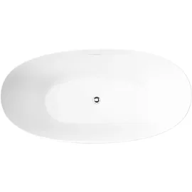 Beliani Chubut freistehende Badewanne 75 x 150 cm (230 l)